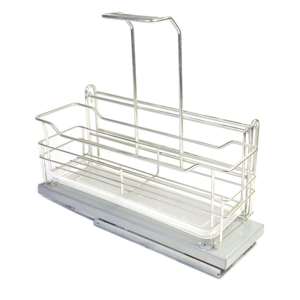 Giá Đựng Chất Tẩy Rửa Nan Tròn Inox Mạ Chrome Sevilla SV-R1-20