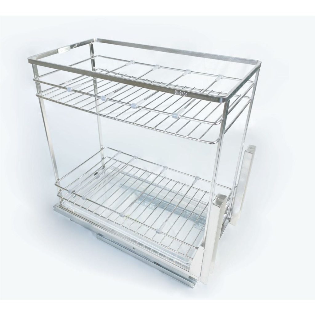 Giá Gia Vị Nan Dẹt Inox Mạ Chrome Sevilla SV-VD1