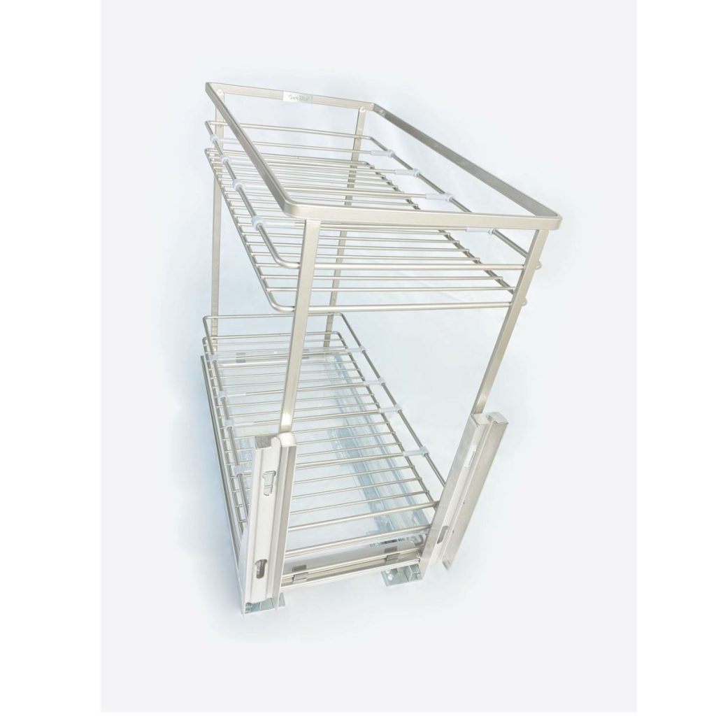 Giá Gia Vị Nan Dẹt Inox Phủ Nano Sevilla SV-VDN