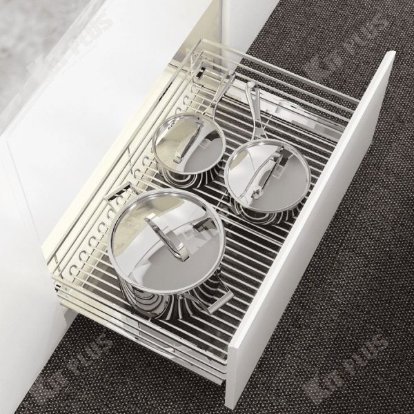 Giá Xoong Nồi Inox Nan Dẹt Kit Plus BG VIP60