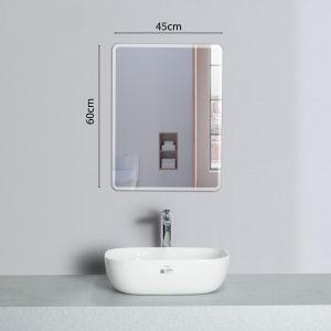 Ảnh công trình thực tế Gương Chữ Nhật 45×60 Cm Bo Góc Vát Cạnh Ecod EGT4560