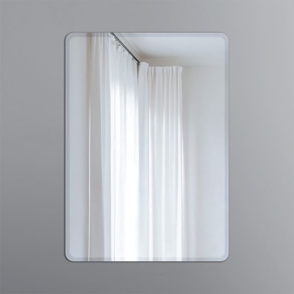 Gương Chữ Nhật 50x70 Cm Bo Góc Vát Cạnh Ecod EGT5070