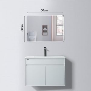 Ảnh công trình thực tế Gương Chữ Nhật 60×80 Cm Bo Góc Vát Cạnh Ecod EGT6080