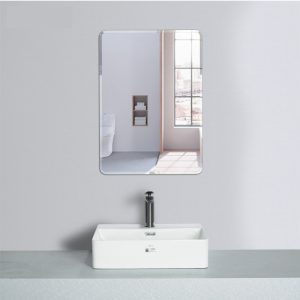Ảnh công trình thực tế Gương Chữ Nhật 60×80 Cm Bo Góc Vát Cạnh Ecod EGT6080
