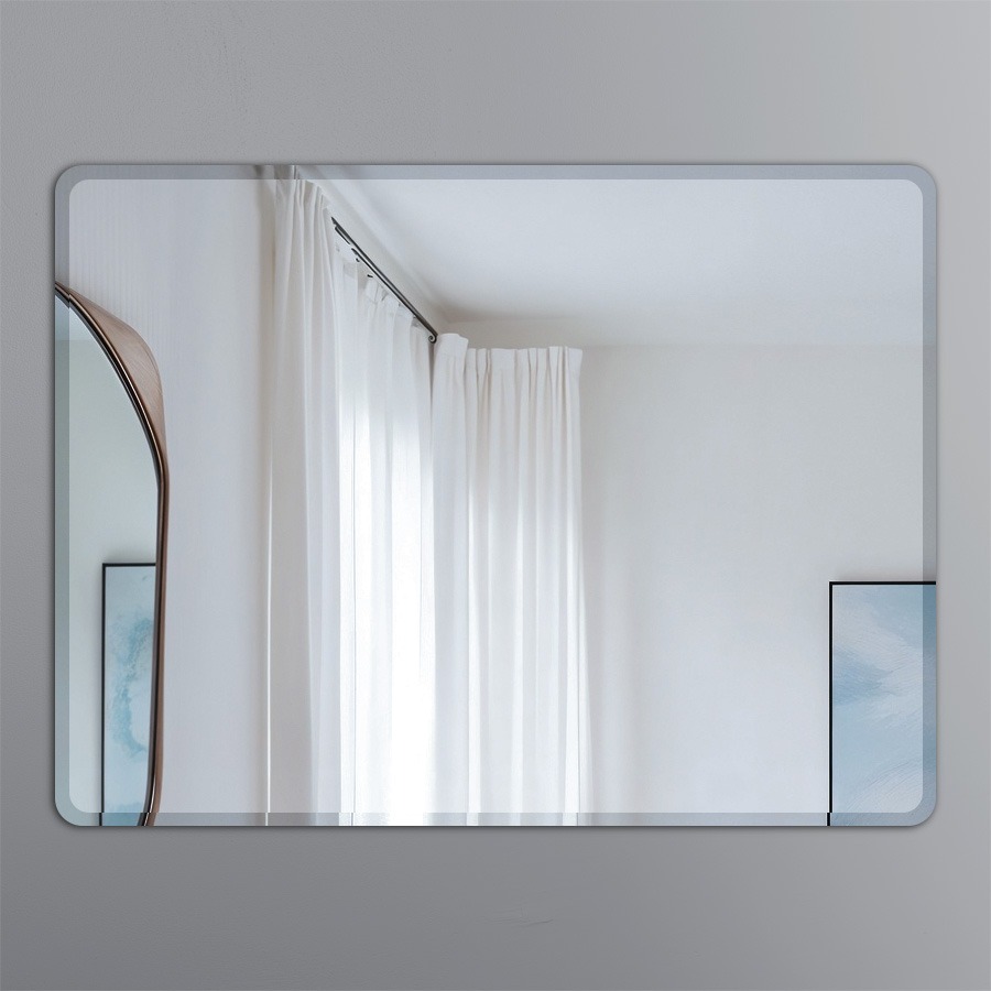 Gương Chữ Nhật 60×80 Cm Bo Góc Vát Cạnh Ecod EGT6080