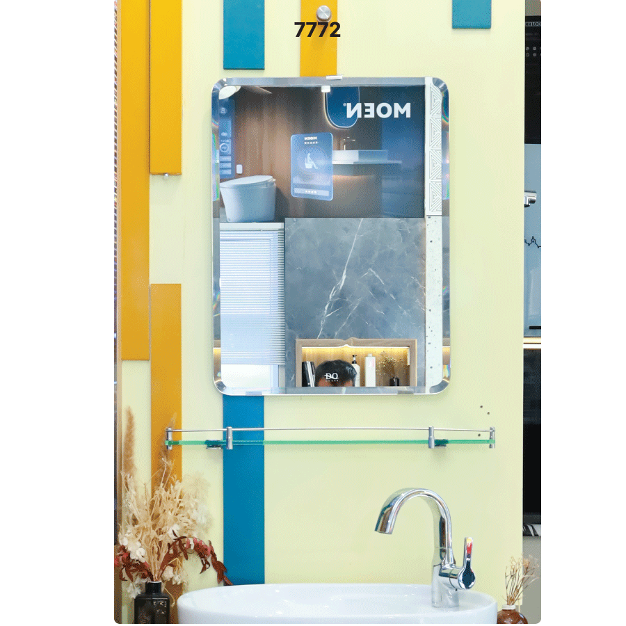Gương Chữ Nhật Bo Góc Chất Lượng Mỹ Đình Quốc 77721 (450×600)
