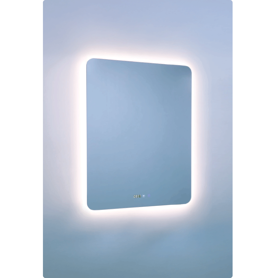 Gương Chữ Nhật Đèn Led Hắt Cảm Ứng Đình Quốc 720231-1 (500×700)