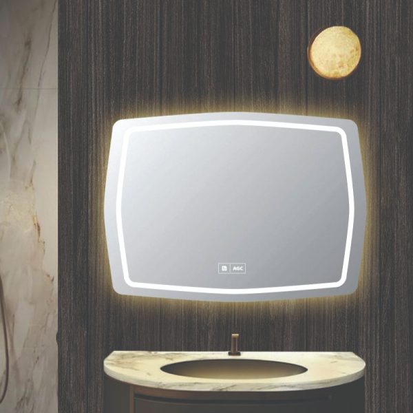 Gương Chữ Nhật Ngang Cạnh Cong BOCA Đình Quốc 813 (500x700)