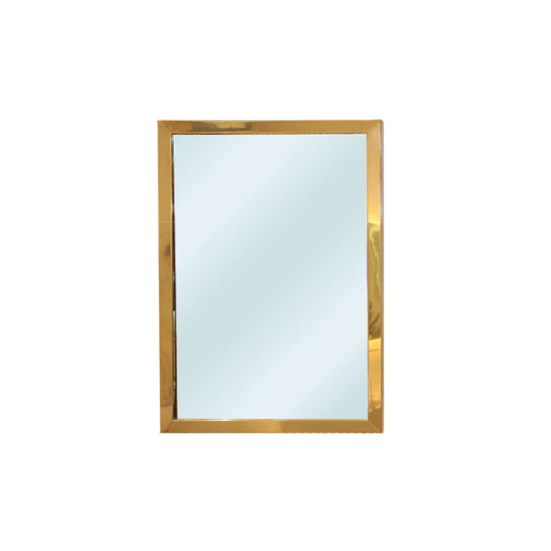 Gương Chữ Nhật Viền Inox Vàng BOCA Đình Quốc 811C (600×800)