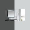 Gương Đèn Led 2 Cạnh Chữ Nhật Ngang Mài Cạnh Không Cảm Ứng Đình Quốc 72040A-1 (500x700)