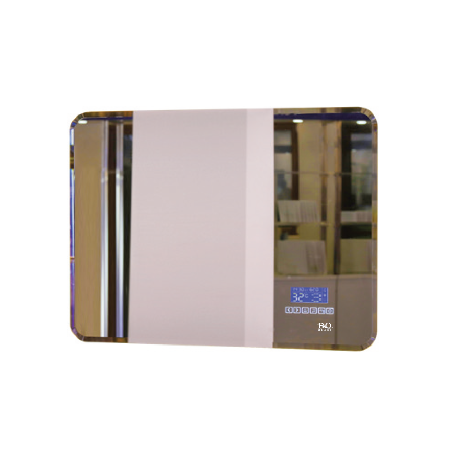 Gương Đèn Led Cảm Ứng Chữ Nhật Ngang Mài Cạnh Viền Bo Góc Đình Quốc 67019A (500×700)