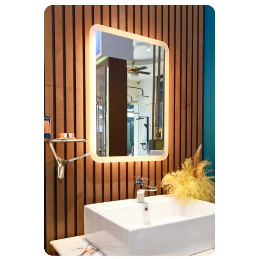 Gương Đèn Led Cảm Ứng Hắt Sáng Trong Gương Đình Quốc 99904-2 (600×800)