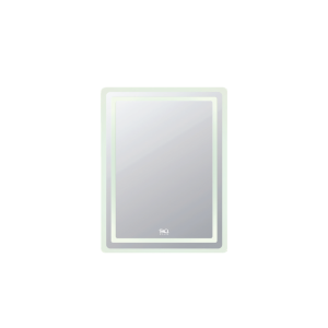 Gương Đèn Led Chữ Nhật Đứng Bản Viền Nhỏ Cảm Ứng Đình Quốc 67014 (600x800)