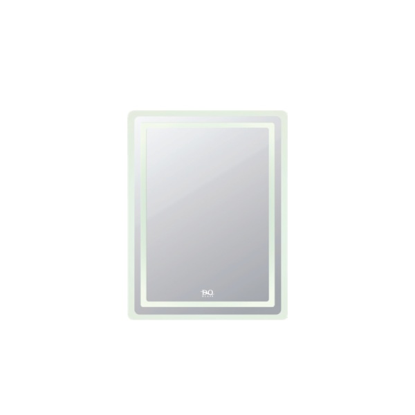Gương Đèn Led Chữ Nhật Đứng Bản Viền Nhỏ Cảm Ứng Đình Quốc 67014 (450x600)