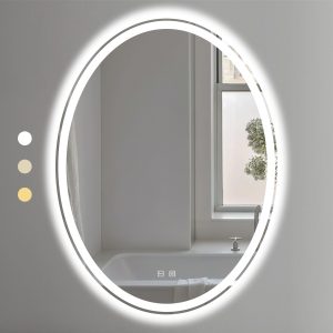 Gương Elip 60x80 Cm Led Viền Ecod EGE6080