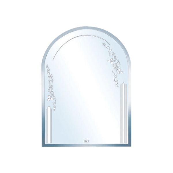 Gương Mài Cạnh Cung Tròn Hoa Văn Dây Hoa Đình Quốc 4282 (450x600)