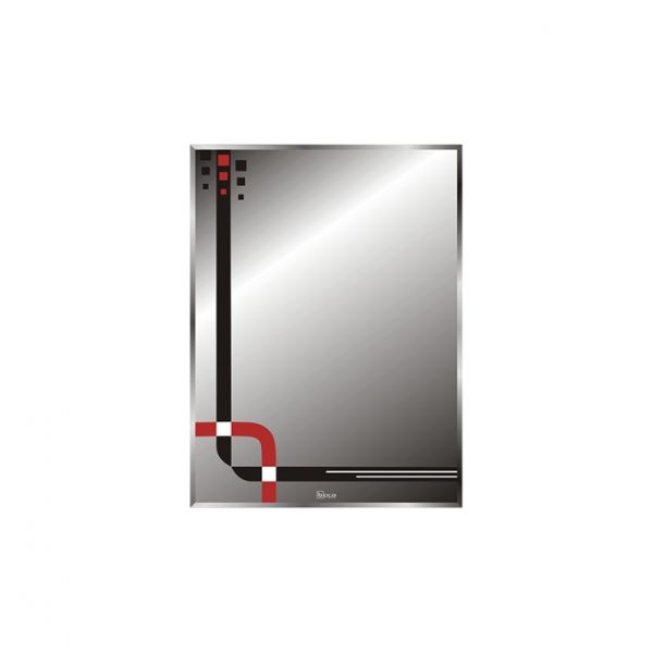Gương Màu BOCA Đình Quốc 508A Dải Đen Đỏ Chữ L (450x600)