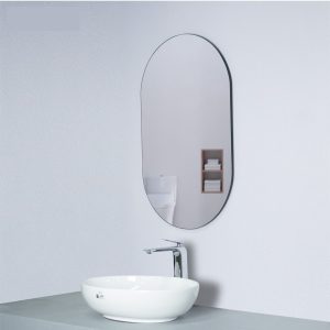 Ảnh công trình thực tế Gương Oval 50×80 Cm Ecod EGT5080