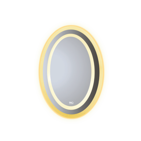 Gương Oval Đèn Led Cảm Ứng Đình Quốc 67032A (500x700)