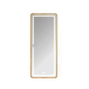 Gương Toàn Thân Khung Gỗ Có Đèn Led Đình Quốc 77773A (600x1500)