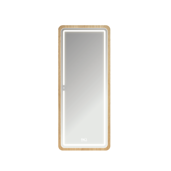 Gương Toàn Thân Khung Gỗ Có Đèn Led Đình Quốc 77773A (600x1500)