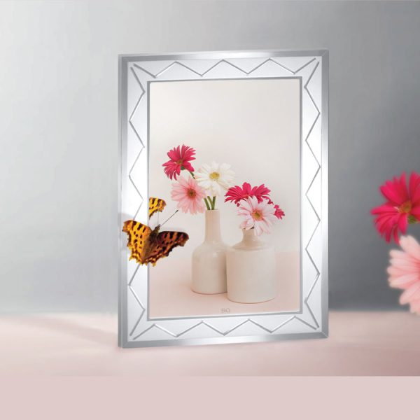 Gương Trang Trí Viền Gấp Khúc Đình Quốc 2221 (450x600)