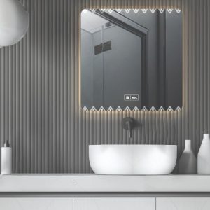 Gương Vuông Hoa Văn Hai Cạnh BOCA Đình Quốc 816 (700x700)