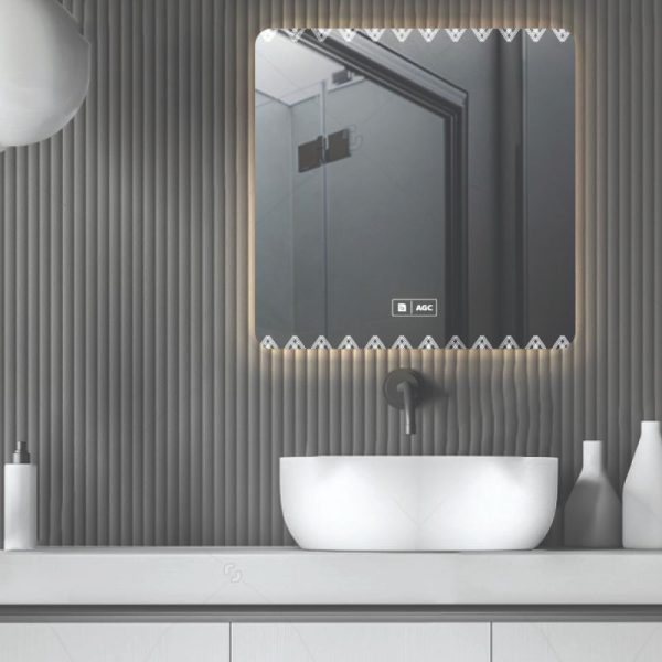 Gương Vuông Hoa Văn Hai Cạnh BOCA Đình Quốc 816 (700x700)