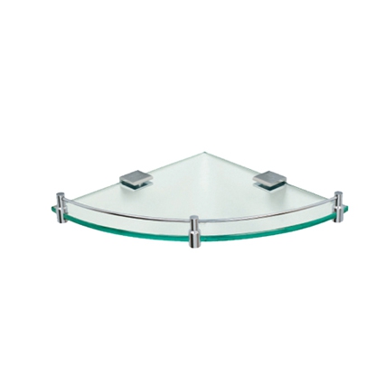 Kệ Góc Kính Cường Lực Có Thanh Chắn Đình Quốc 1080 (250x250x8)