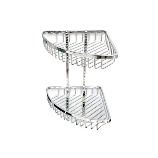 Kệ Góc Xà Phòng 2 Tầng Giỏ Nan Đình Quốc 49908