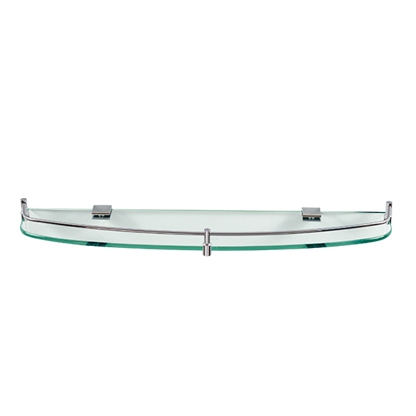 Kệ Kính Cường Lực Mép Cong Có Thanh Chắn Đình Quốc 1081 (130x600x8)