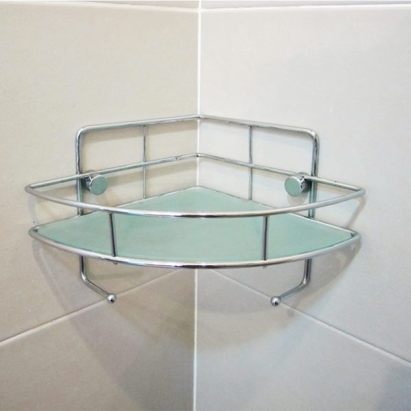Kệ Kính Góc Cường Lực Có Khung Bao Đình Quốc 68000
