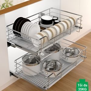 Kệ Xoong Nồi Tủ Dưới B-Gem BG-KC02B_600