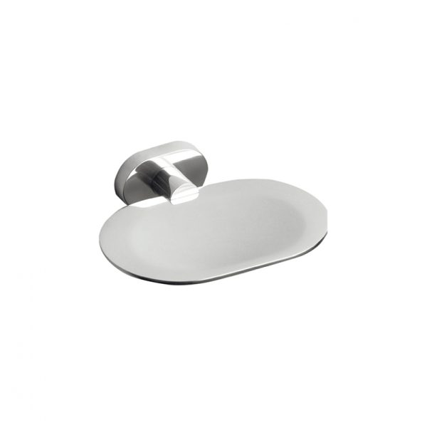 Khay Xà Phòng Inox 304 Dáng Oval Đình Quốc 67002-4