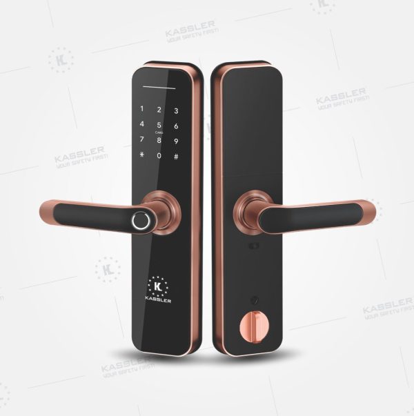 Khóa vân tay Kassler KL-668 Red Bronze App Wifi