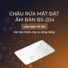Lavabo Âm Bàn BASIC BS-204 - ảnh 2