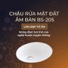 Lavabo Âm Bàn BASIC BS-205 - ảnh 2