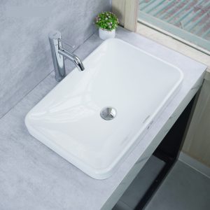 Ảnh công trình thực tế Lavabo Bán Âm Bàn Ecod ECD122