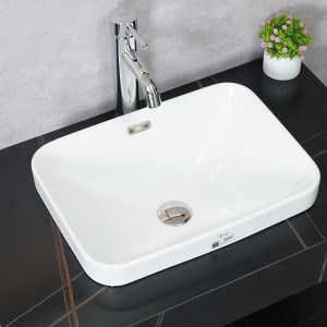 Ảnh công trình thực tế Lavabo Bán Âm Bàn Ecod ECD128