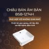 Lavabo Bán Âm BASIC BSB-1274H - ảnh 2