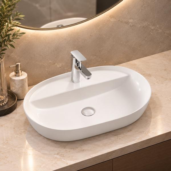 Lavabo Đặt Bàn Art Basin BASIC BSB-1375