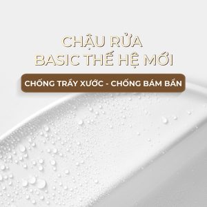 Ảnh công trình thực tế Lavabo Đặt Bàn BASIC BS-203