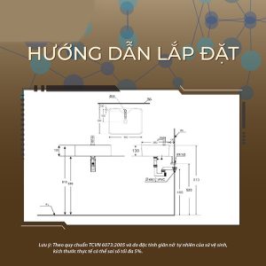 Ảnh công trình thực tế Lavabo Đặt Bàn BASIC BS-203