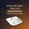 Lavabo Đặt Bàn BASIC BSB-1476 - ảnh 2