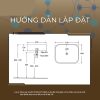 Lavabo Đặt Bàn BASIC BSB-8016MB Đen - ảnh 3