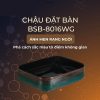 Lavabo Đặt Bàn BASIC BSB-8016WG Lam Vân Gỗ - ảnh 2