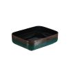 Lavabo Đặt Bàn BASIC BSB-8016WG Lam Vân Gỗ