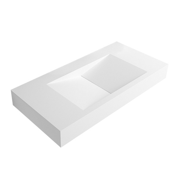 Lavabo Đặt Bàn Đá Solid Surface Ecod PYS9003