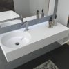 Lavabo Đặt Bàn Đá Solid Surface Ecod PYS9019 - ảnh 5
