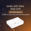 Lavabo Đặt Bàn Hoặc Treo Tường BASIC BSB-1276 - ảnh 2